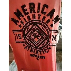 American Fighter Tank Mens Affliction Muscle Tee Shirt USA NWT Kendall Sz S CR5